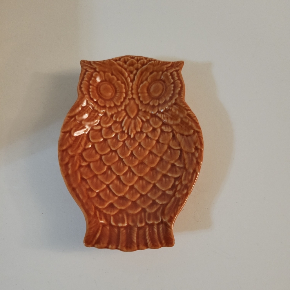 Vintage Andrea by Sadek Owl Trinket Dish
